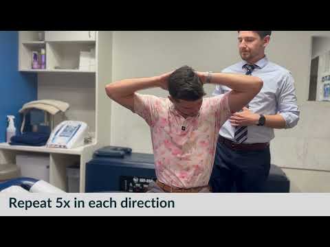 Keith Clinic Estramonte Chiropractic | Dynamic Cervical Stretches