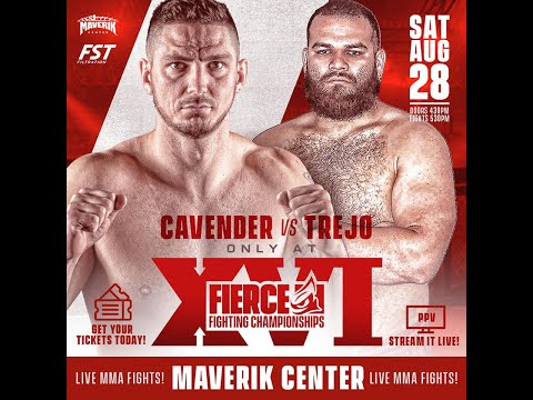 Zac Cavender vs Dan Trejo - Fierce Fighting Championship 16