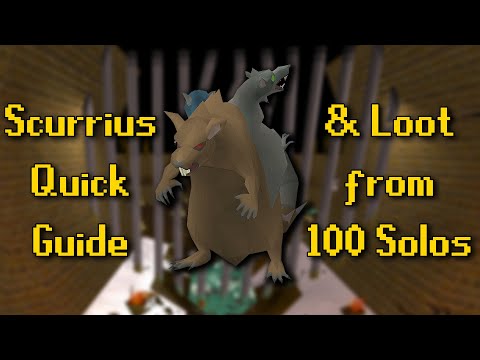 Scurrius Quick Guide 🐀 OSRS Rat Boss