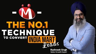 🔴🔴The No. 1 Technique To Convert Indiamart Leads | 🔴🔴How To Get Leads On India Mart  (🔊Audio Only)