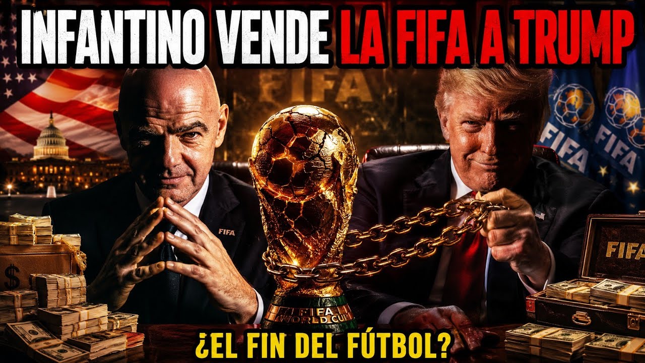 Infantino quiere VENDER el FÚTBOL a Trump