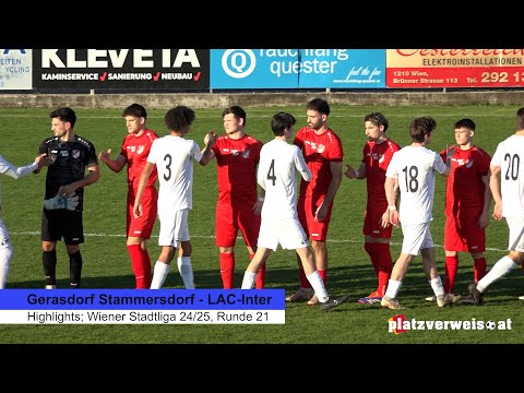 Highlights Gerasdorf - LAC, Wiener Stadtliga 24/25