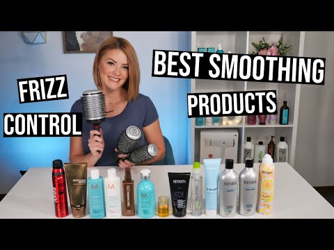BEST SMOOTHING PRODUCTS | COURSE WAVY HAIR | FRIZZ...