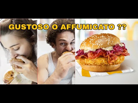 Proviamo i NUOVI McChicken VARIATION di McDonald's e Giallo Zafferano!    -  GUSTOSO e AFFUMICATO  -