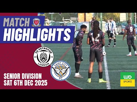 HIGHLIGHTS | FC Petrocub London vs Saint City | 06/12/2025