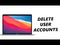 MacOS Ventura: How To Delete User Account On Mac / MacBook