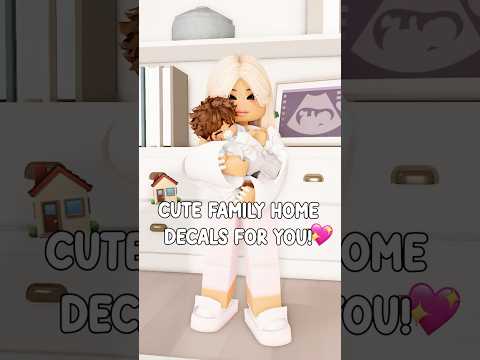 FAMILY HOME DECAL CODES For Berry Avenue! 🍓 #berryave #berryavenue #robloxrp #bloxburg