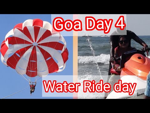 Goa Day 4 | South to North Goa | Baga and Calangute streat market| Goa Water Rides @ ₹1500