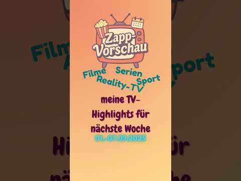 Zapp-Vorschau: Reality, Fußball & Chip & Chap! ⚽📺✨ | kommende TV-Highlights