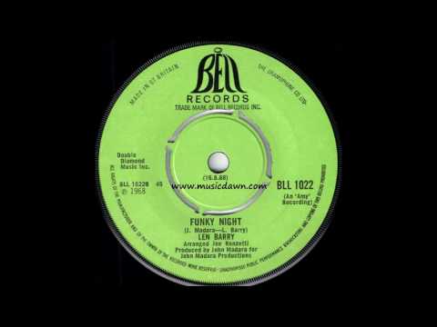 Len Barry - Funky Night [Bell] 1968 Blue Eyed Soul 45 Video