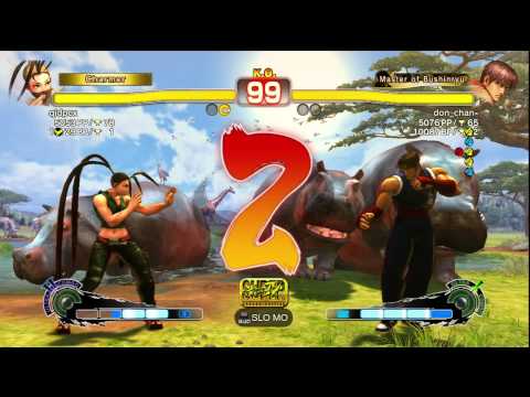 qidpcx [Ibuki] vs. don_chan- [Guy] | SSF4 AE