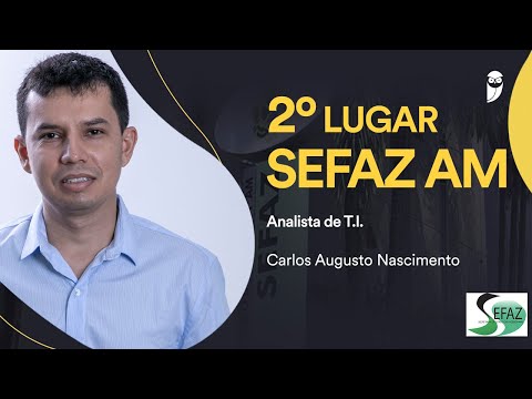 Sefaz AM: chat with Carlos Augusto, who came in 2nd place for IT Analyst.
