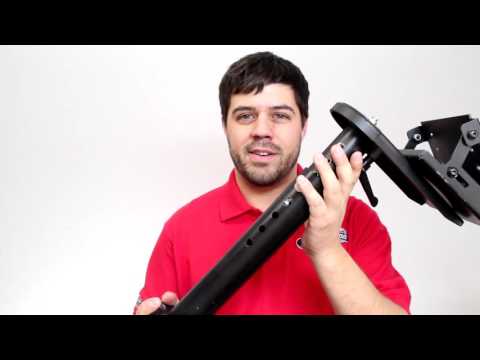The Heavy Duty Laptop Mount is Bigger and Stronger