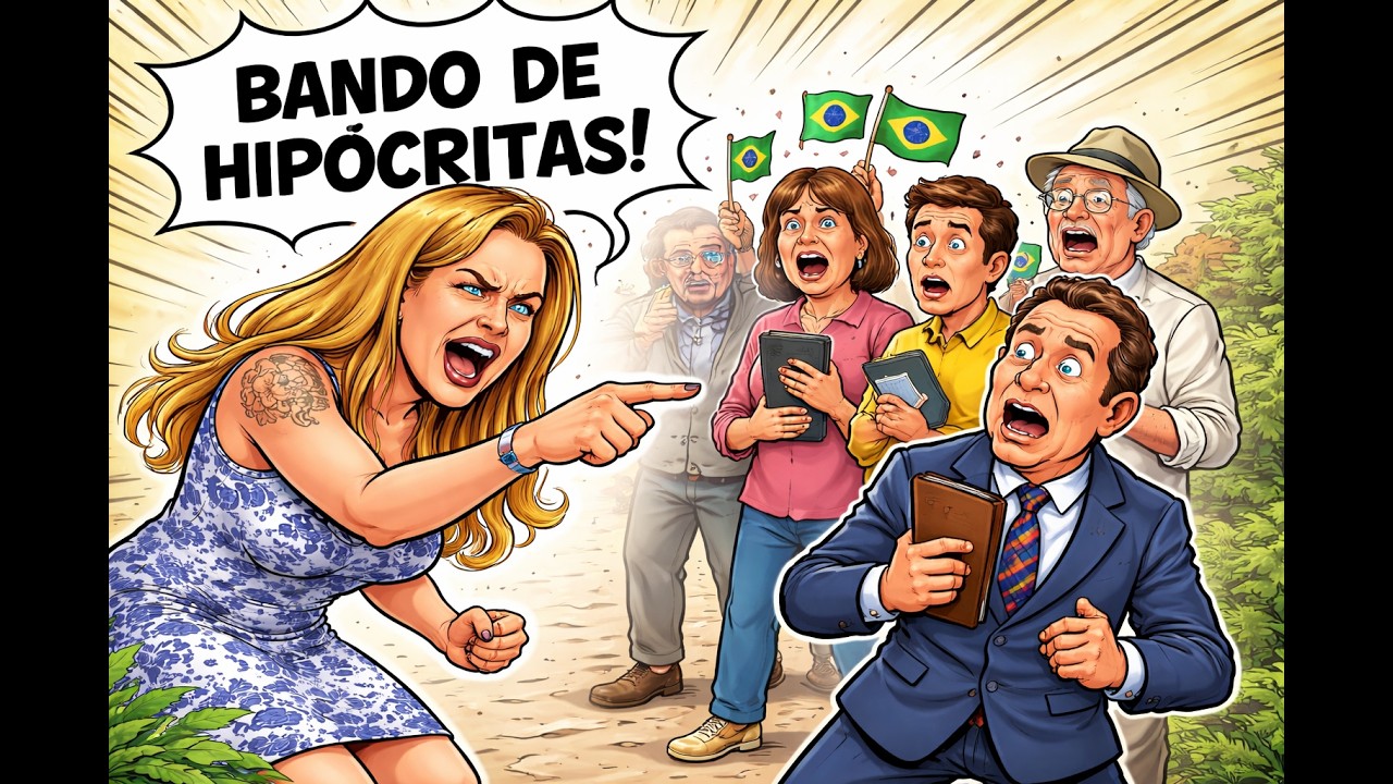 Bate Papo Semanal - Luana Piovani esculacha os evangélicos e causa alvoroço!