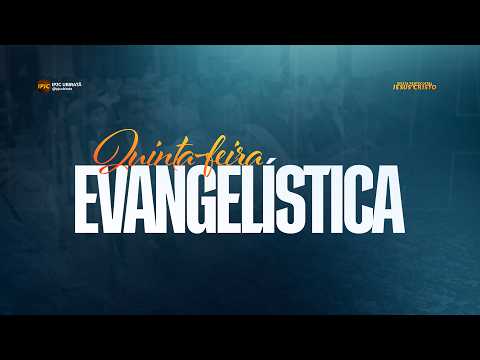 Quinta-feira Evangelística | Pr. Dyego Alves | 09/04/2025 | Ipjc Ubiratã