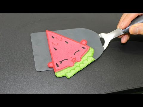 Pancake Art - Shopkins Melonie Pips by Tiger Tomato Video