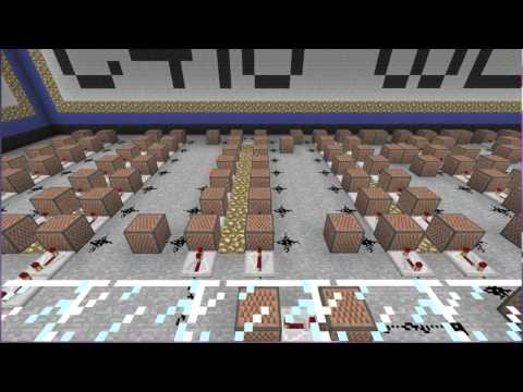 MinecraftVideos4Fun - Minecraft Song: C418-Wet Hands on Note Blocks