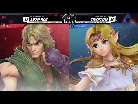 Quarantainment 15 Winners Semis - 13th Ace (Ken) Vs. Cryptom (Zelda, Lucina ) Smash Ultimate - SSBU