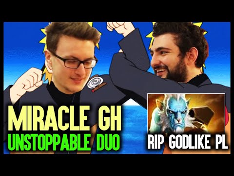 Nigma Unstoppable Duo Miracle And Gh - Destroy GodLike Phathom Lancer Dota 2