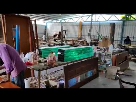 Modern aluminium modular kitchen