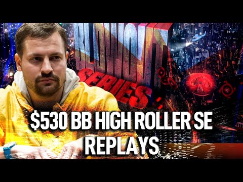 BLOWOUT SERIES $530 BB HIGH ROLLER josef_shvejk | Leqenden | IDOLLS  Final Table Poker Replays