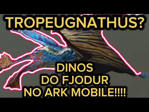 O Tropeugnathus é a Única Criatura do Mapa Fjordur que tem no Ark Ultimate Mobile