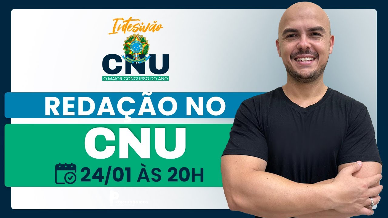 Intensivão CNU - Redação no CNU | Profº Paulinho Kuririn