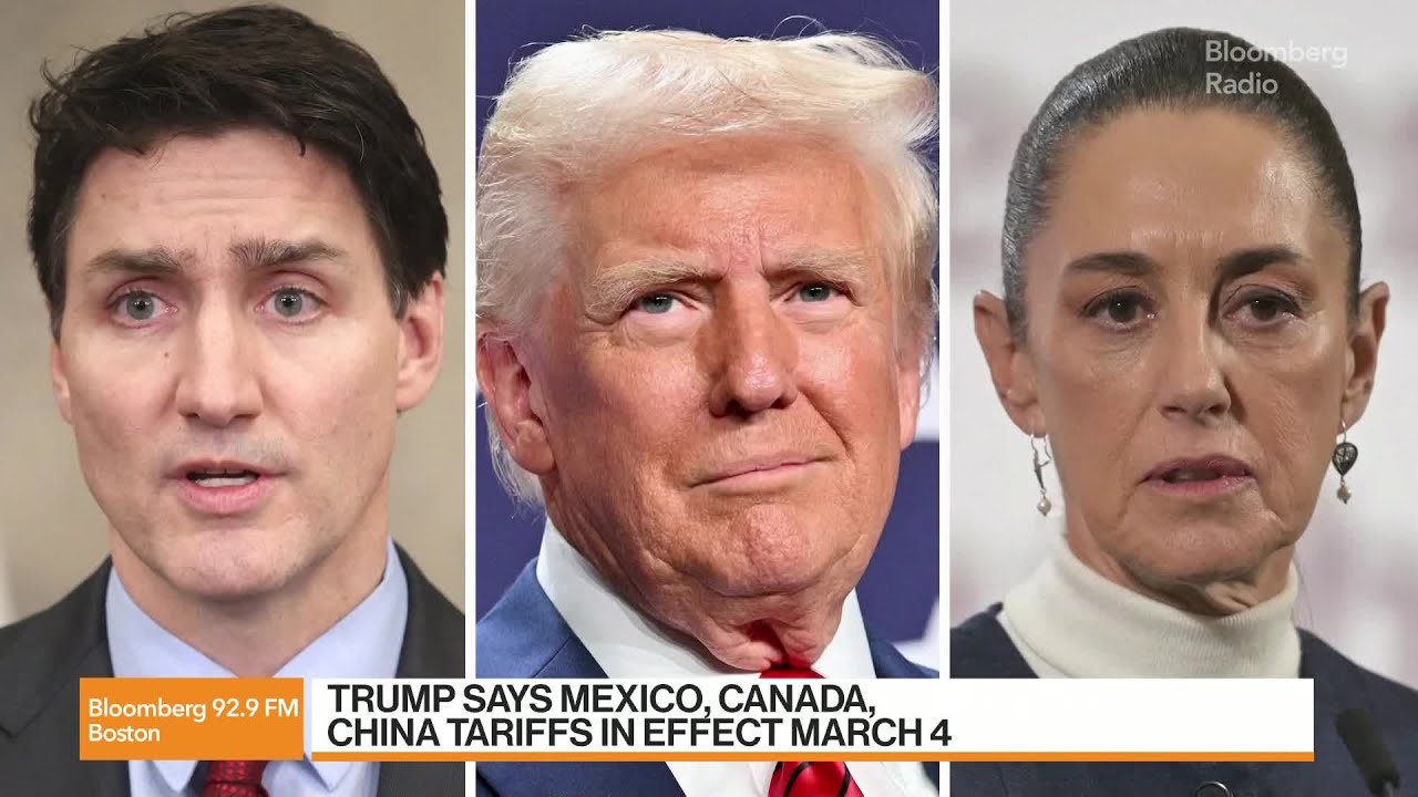 Trump Says Mexico, Canada, China Tariffs Take Effect March 4