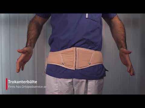Trokanterbälte- Bäckenbälte för Trokanterit