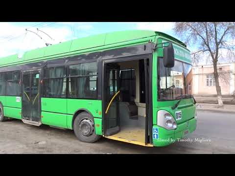 Os trólebus restantes no Uzbequistão: Urgench/Khiva 2020 - Ургенчский троллейбус