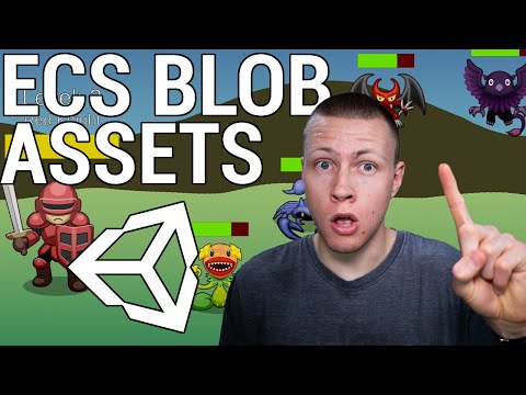 Using Blob Assets for Central Data Storage in Unity ECS - DOTS Tutorial [ECS Ver. 0.17]