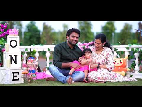 Laasya  cake smash  Pre Birthday song