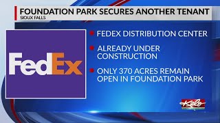 FedEx building distribution center in Sioux Falls