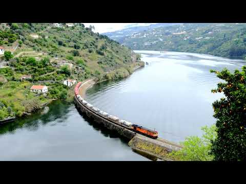 Comboio vazio cimento Godim - Gaia.(PT) 1963 Aregos , Linha do Douro 🚂🇵🇹