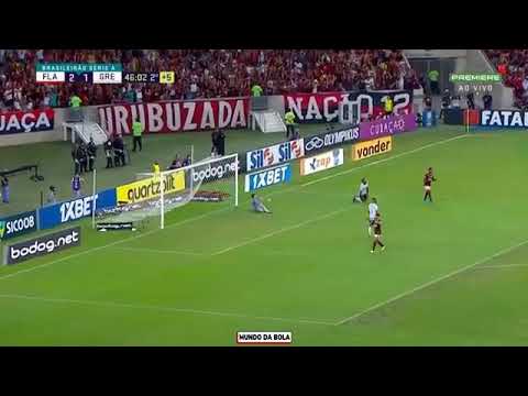 GOL DE EVERTON RIBEIRO! Flamengo 3 x 1 Gremio - Brasileirão 2019"