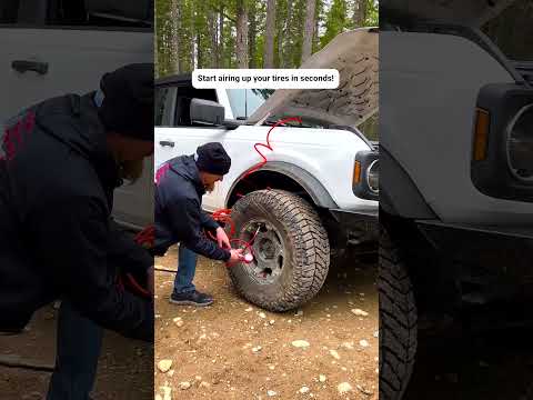 PERMANENT On-Board Air SOLUTION for 2021+ Ford Bronco's!