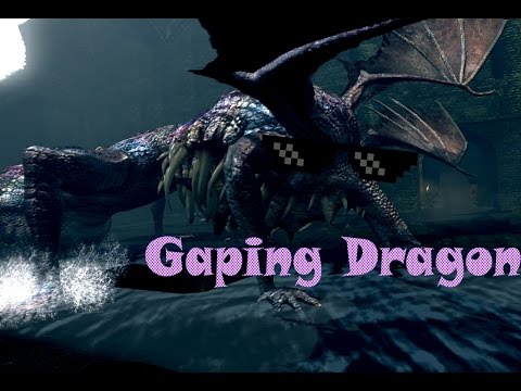 Dark Souls Boss Battles | VS Gaping Dragon
