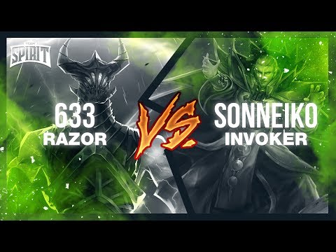 633 plays Razor vs Sonneiko  ~8000 MMR
