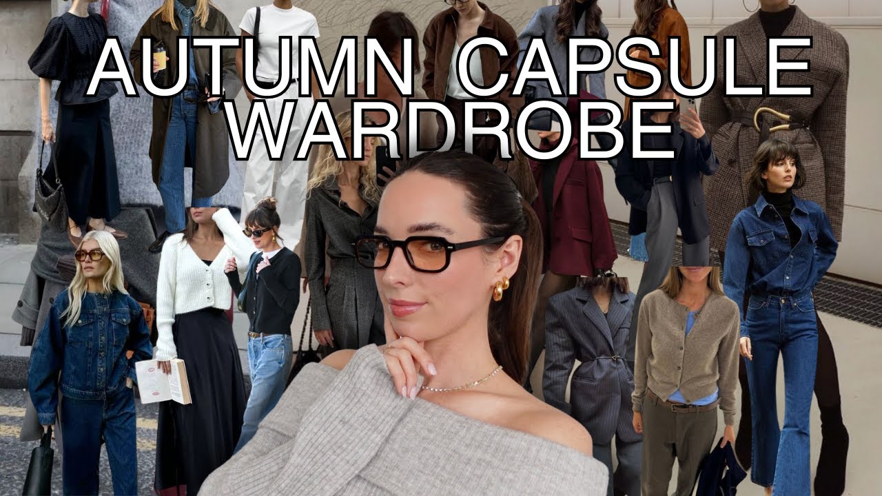 HOW TO BUILD A 10 PIECE CAPSULE AUTUMN WARDROBE | Classic highstreet basics & my wardrobe essentials