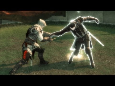 Uncle Mario Teaches Ezio to Dodge and Disarm Enemies (Assassin's Creed 2 | Evasive Maneuvers)