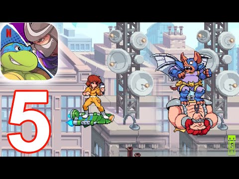 TMNT: Shredder's Revenge - Episode 8 - Gameplay Walkthrough Part 5 (Netflix) - YouTube