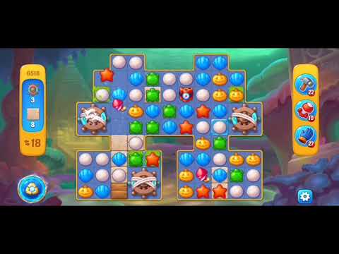 Fishdom 6518 Hard Level - NO 💣🧨💥