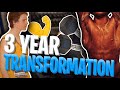 3 Year body transformation 16-19 | Norwegian bodybuilder Solberg Fitness