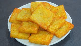 Only 2 Potatoes! Simple and so delicious breakfast in minutes! Easy Potato Recipe!