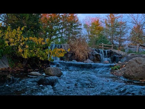 Relax and Recharge With The Sounds Of A River Stream And A Waterfall