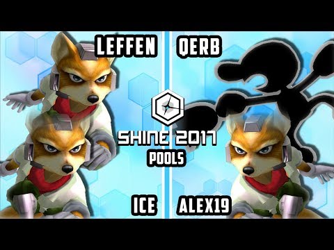 Shine 2017 SSBM - TSM | Leffen & LG | Ice Vs. WM | Alex19 & Qerb - Smash Melee Doubles Pools