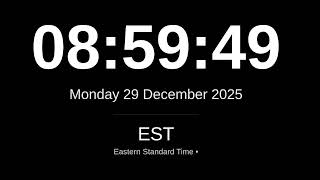 EST Live Clock