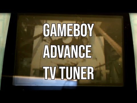The Gameboy Advance TV Tuner