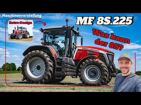 Introducing the MF 8S.225 | Specs + History + Test Drive | tractorbook Vlog #65