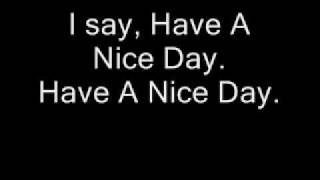 BON JOVI - Have A Nice Day with lyrics